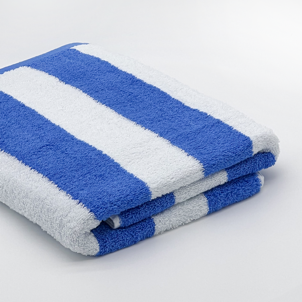 Cabana Stripe Pool Towel Calderon Textiles