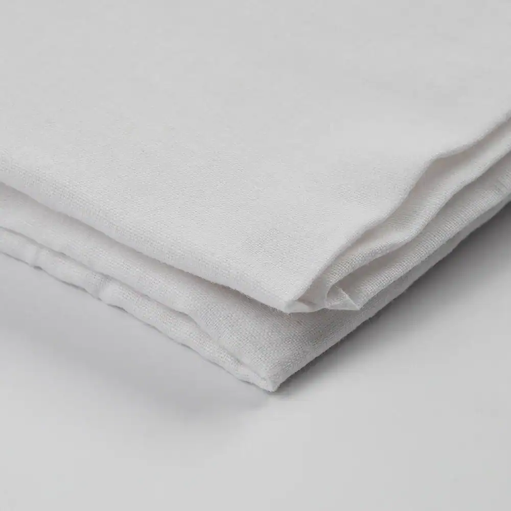 ComfortWeave™ - T-130 Fitted Sheet - 55% Cotton / 45% Polyester - Twin, 36" x 80" x 9", white