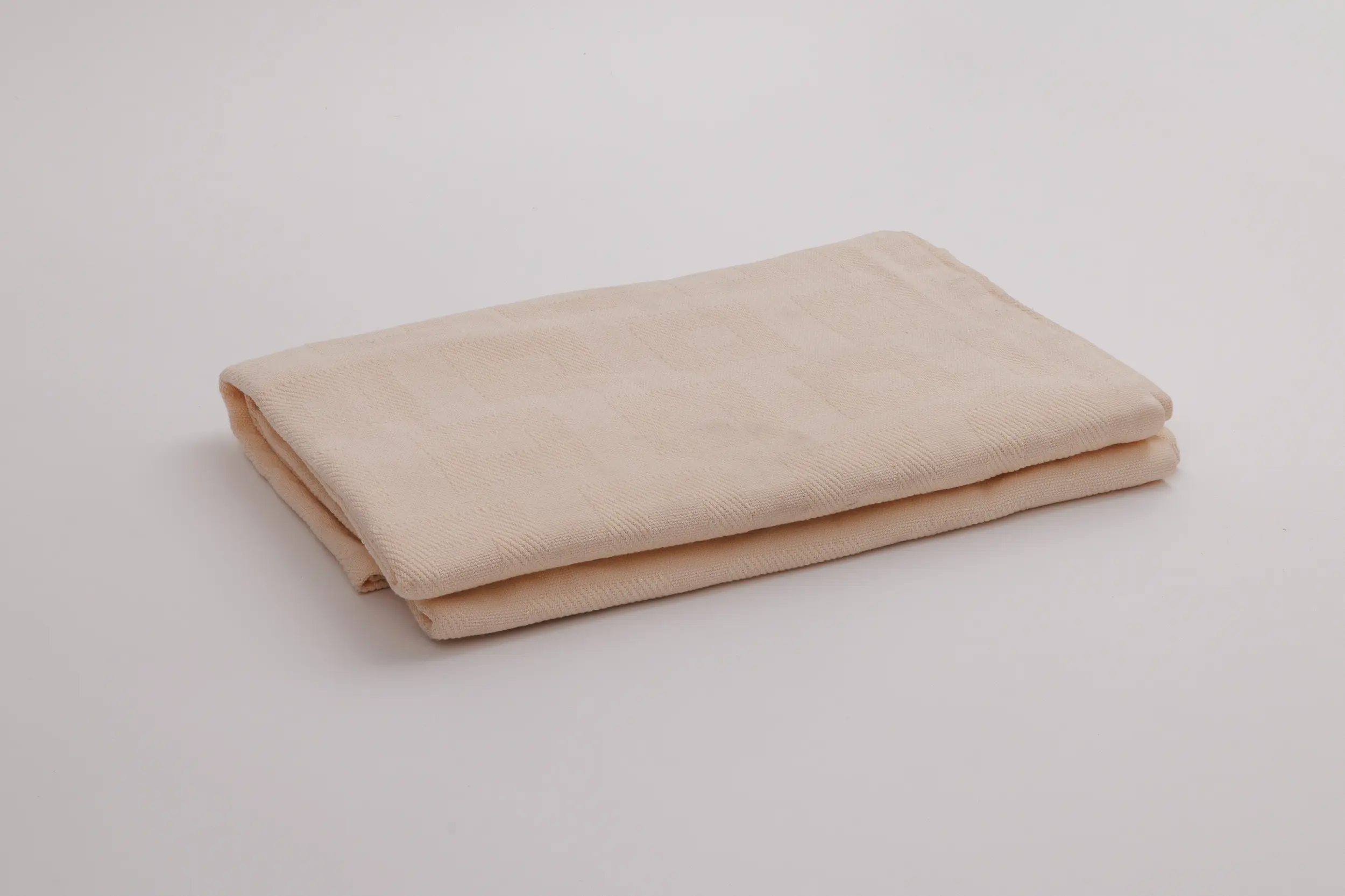 Thermal Blanket - Manchester - 55% Cotton / 45% Polyester - 74" x 96", Champagne