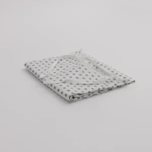 Twill Patient Gown - 55% Cotton / 45% Polyester - sweep-60, White