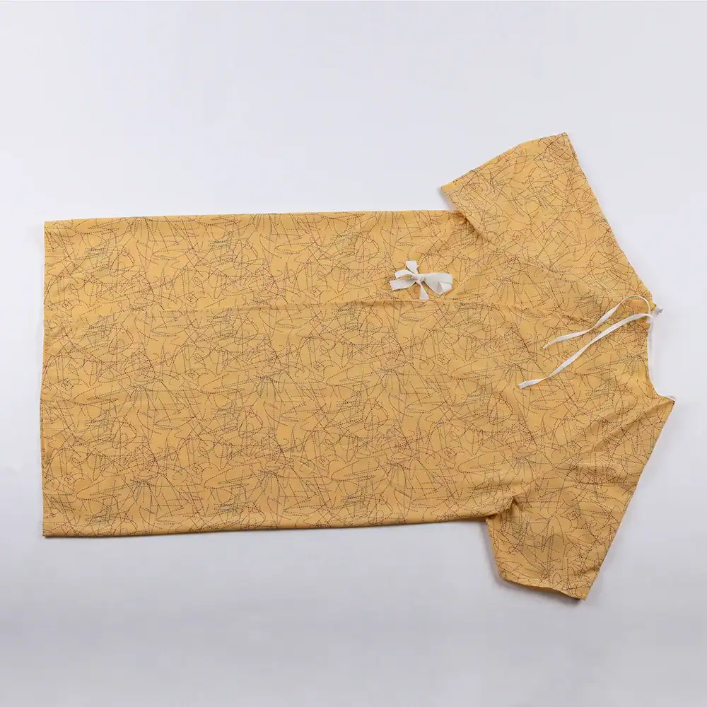 Endurance™ - IV Telemetry Patient Gown - 100% MJS Polyester - Standard, yellow