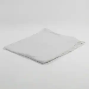 Knitted Fitted Sheet - 55% Cotton / 45% Polyester - 36" x 85" x 15", white