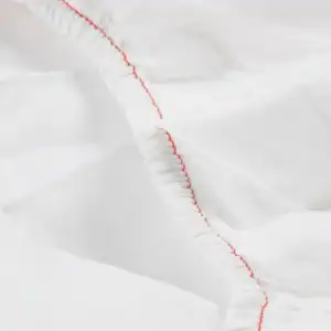 ComfortWeave™ - T-180 Fitted Sheet - 55% Cotton / 45% Polyester - Full, 54" x 80" x 12", white